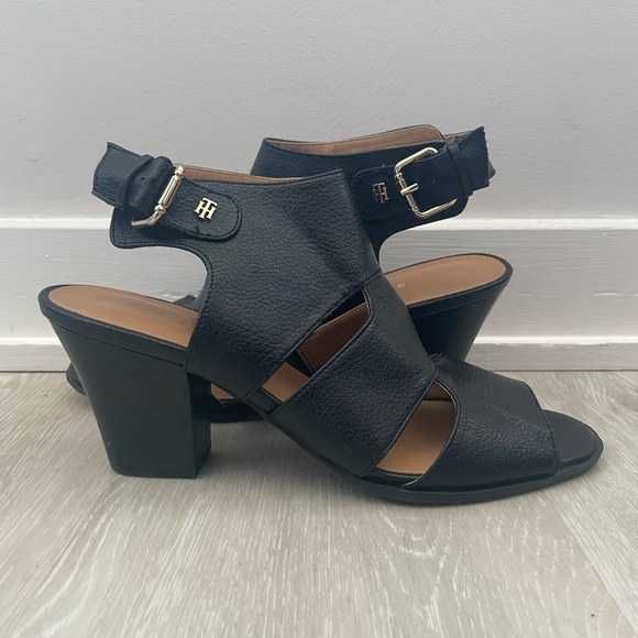 Tommy Hilfiger Open Toed Heels - Picture 1 of 8